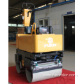 FYL-800 walk behind hydraulic steering double drum vibratory road roller price